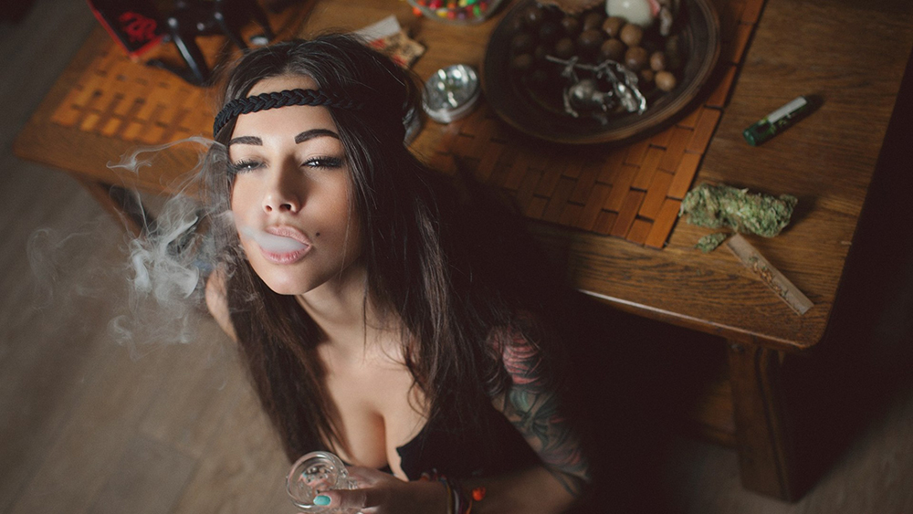 cannabis weed-girl